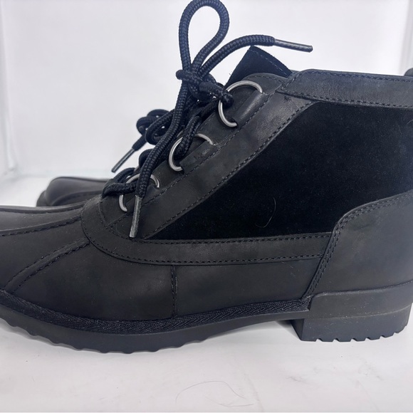 UGG Women’s Heather Black Rain & Snow Boots - Picture 4 of 9